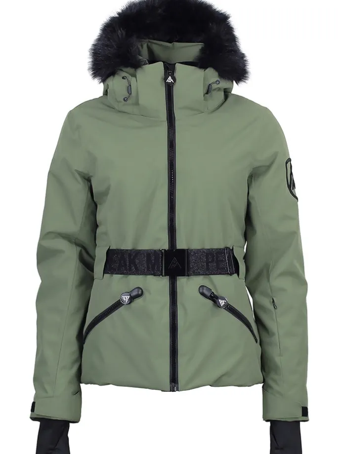 Ski-/snowboardjas "Alcone" kaki