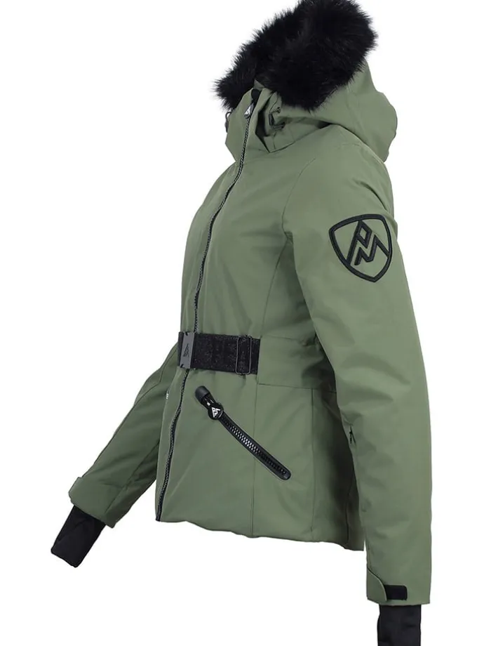 Ski-/snowboardjas "Alcone" kaki