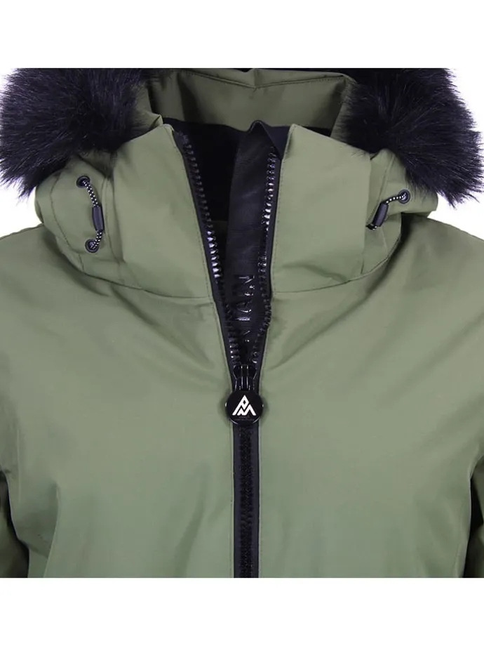 Ski-/snowboardjas "Alcone" kaki