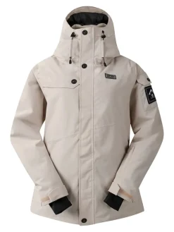 Ski-/snowboardjas "Ski Life" crème