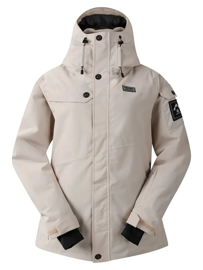 Ski-/snowboardjas "Ski Life" crème