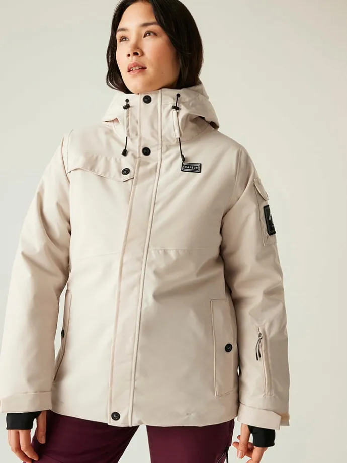 Ski-/snowboardjas "Ski Life" crème