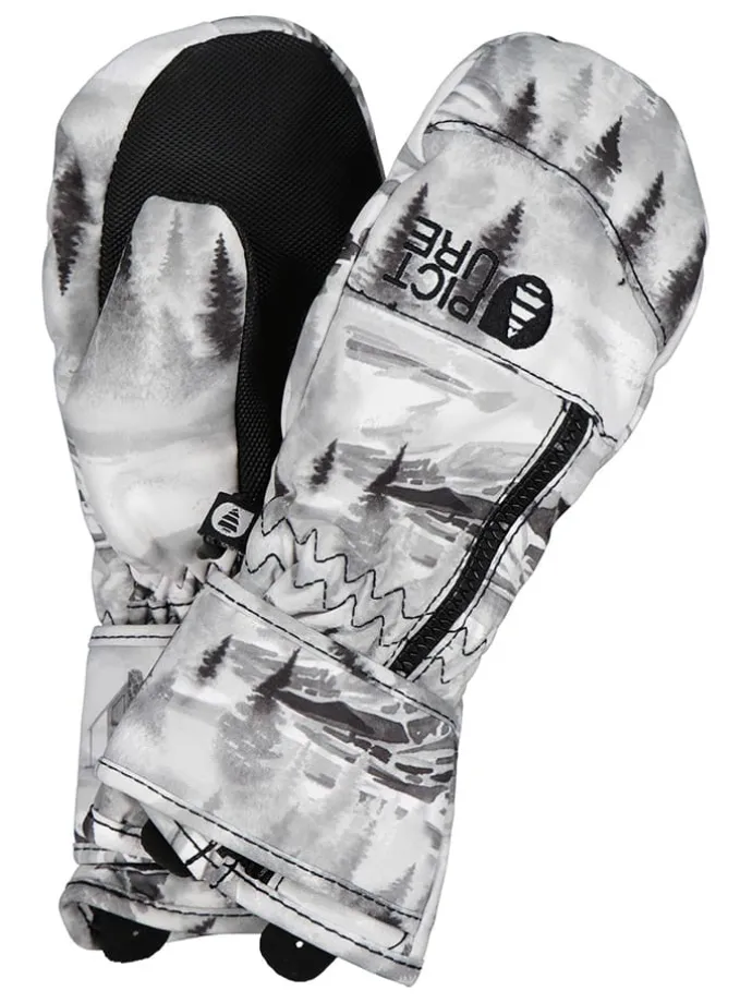 Ski-/snowboardwanten "Snowy" grijs