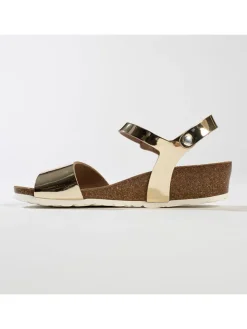 Sleehaksandalen "Calabria" goudkleurig