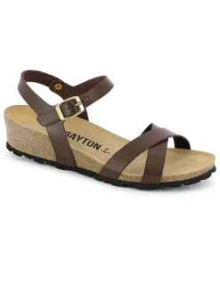 Sleehaksandalen "Canberra" bruin
