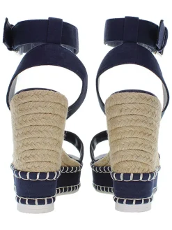 Sleehaksandalen donkerblauw