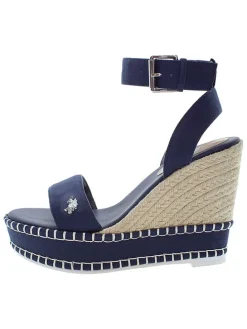 Sleehaksandalen donkerblauw
