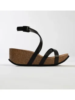 Sleehaksandalen "Dunedin" zwart