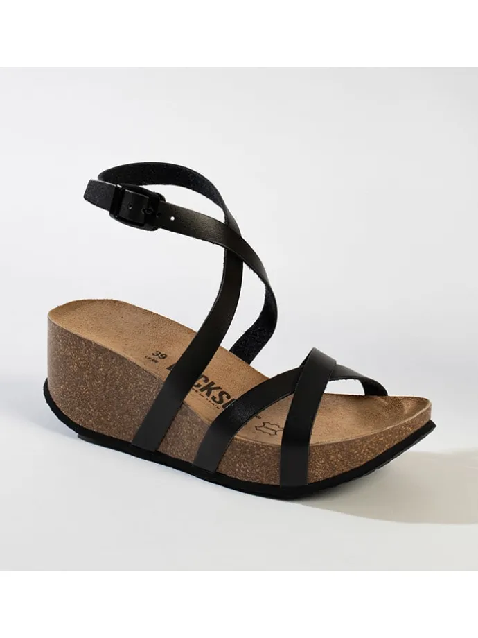 Sleehaksandalen "Dunedin" zwart