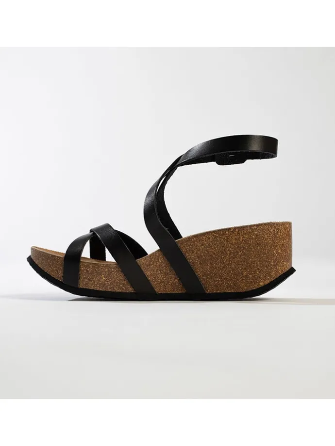 Sleehaksandalen "Dunedin" zwart