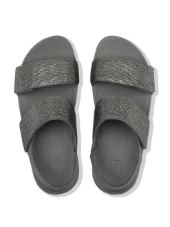 Sleehaksandalen grijs
