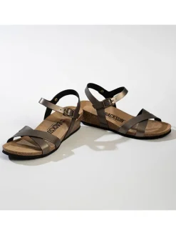 Sleehaksandalen grijs