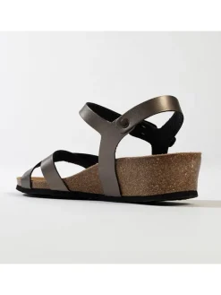 Sleehaksandalen grijs
