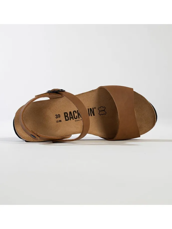Sleehaksandalen "Hong Kong" lichtbruin