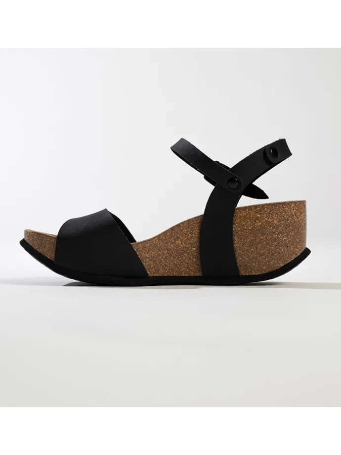 Sleehaksandalen "Hong Kong" zwart