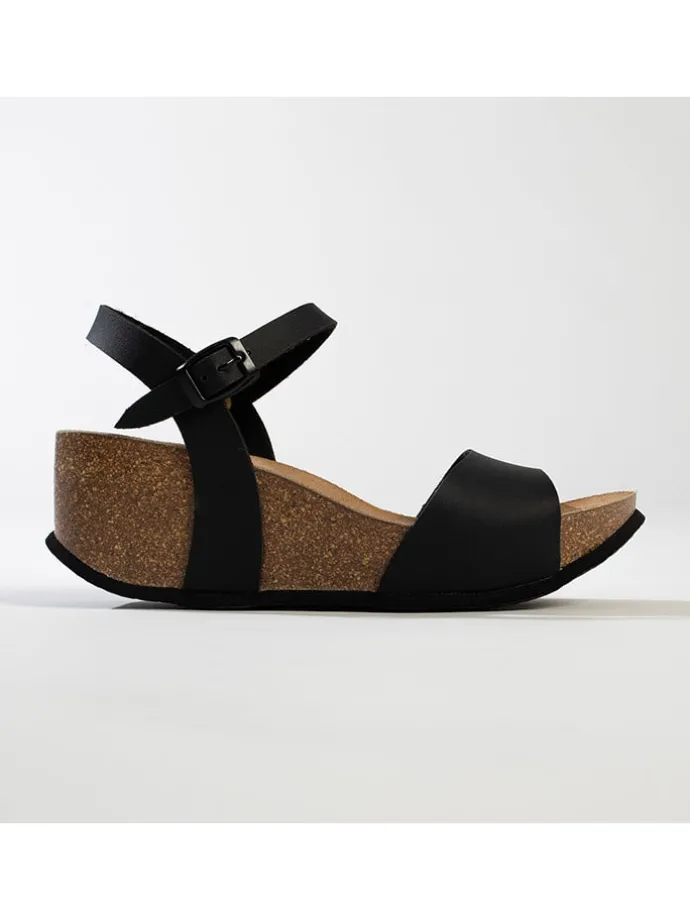 Sleehaksandalen "Hong Kong" zwart