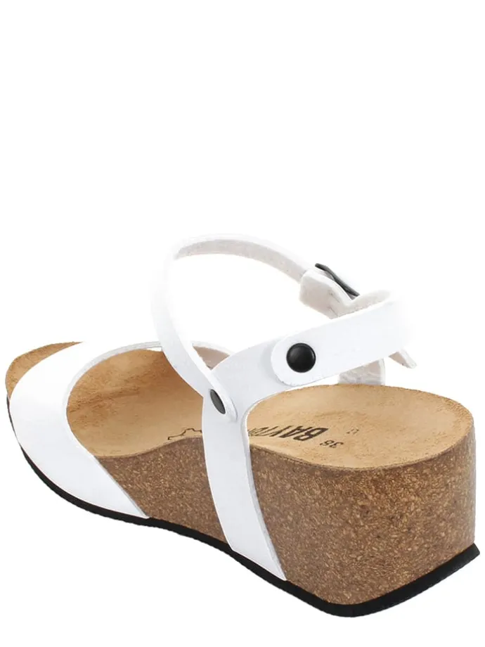 Sleehaksandalen "Maya" wit
