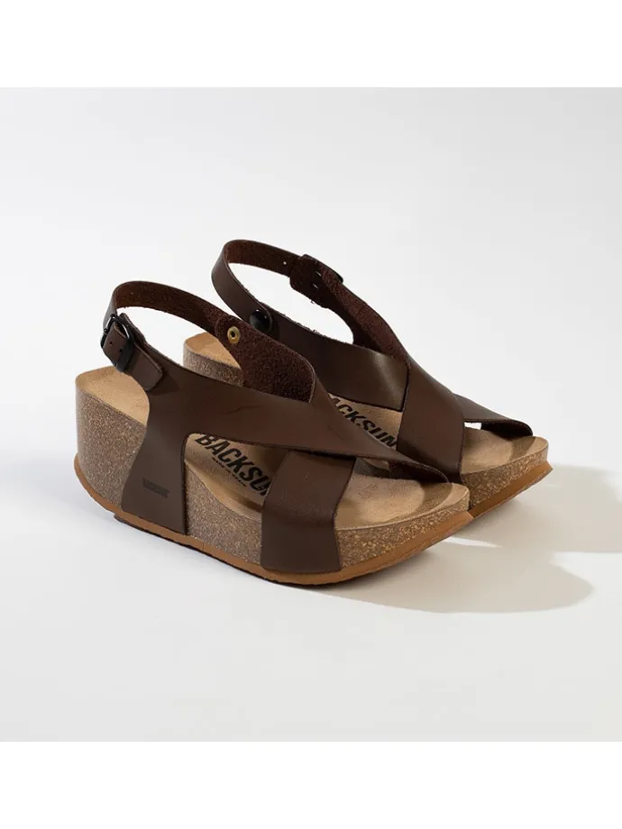 Sleehaksandalen "Melbourne" bruin