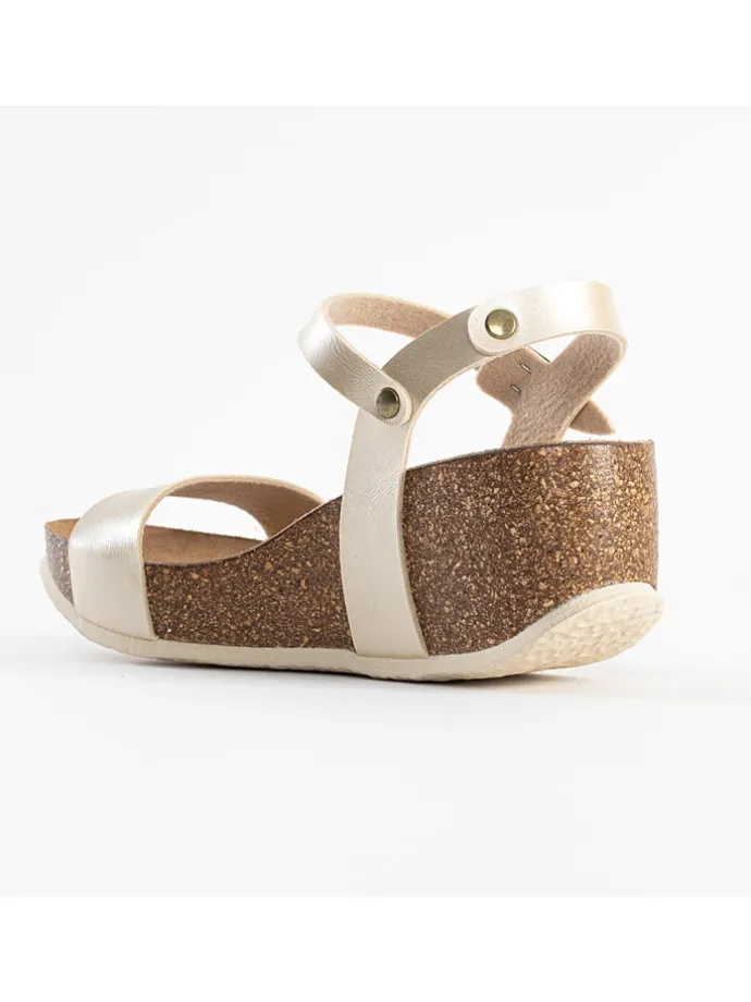 Sleehaksandalen "Toledo" goudkleurig