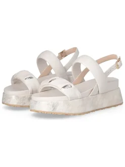 Sleehaksandalen wit