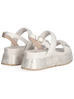 Sleehaksandalen wit
