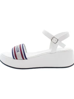 Sleehaksandalen wit