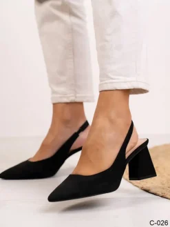 Slingpumps zwart