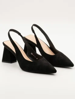 Slingpumps zwart
