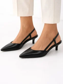 Slingpumps zwart