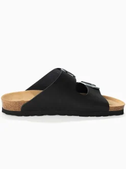 Slippers "Alicante" zwart