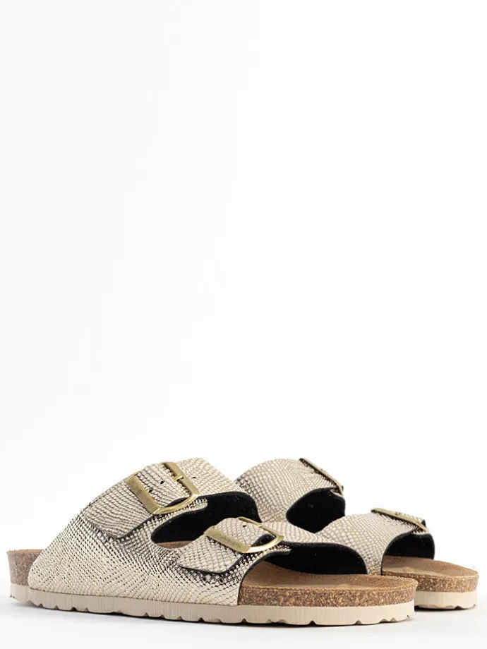 Slippers "Atlas" goudkleurig