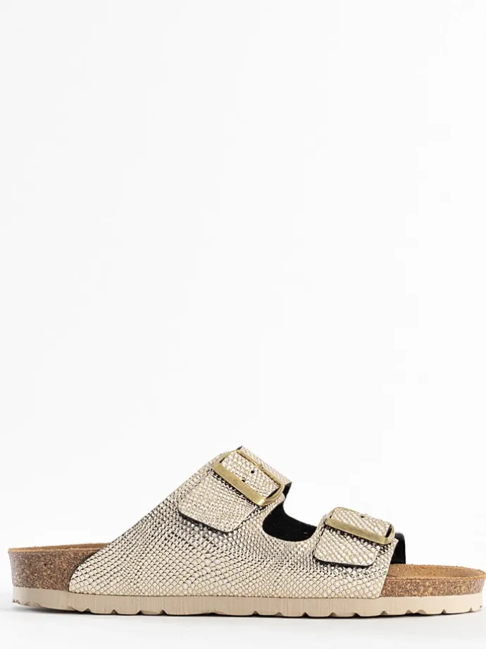 Slippers "Atlas" goudkleurig