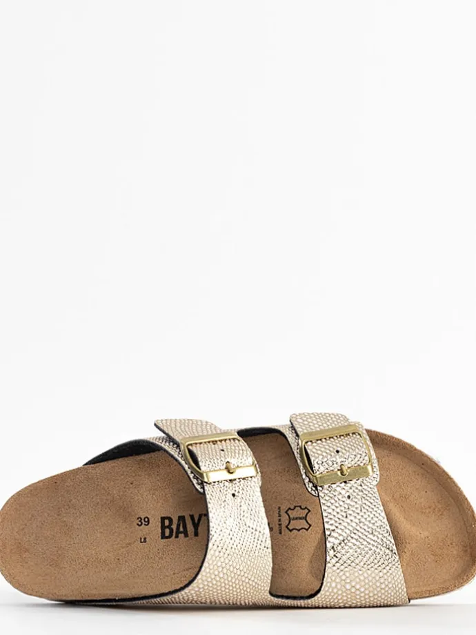 Slippers "Atlas" goudkleurig