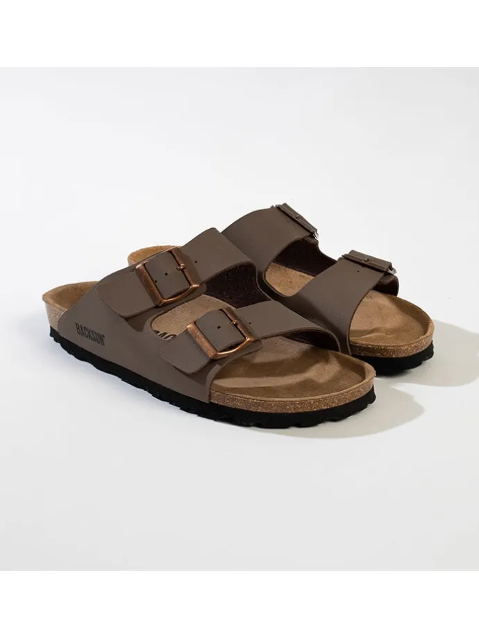 Slippers "Bali" lichtbruin