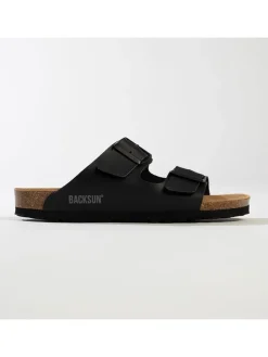 Slippers "Bali" zwart