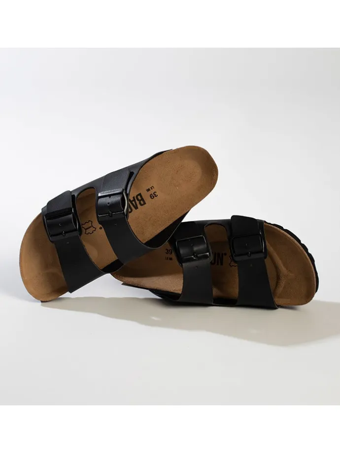 Slippers "Bali" zwart