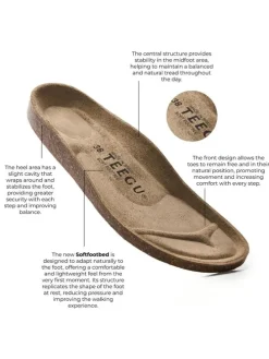 Slippers beige/bruin