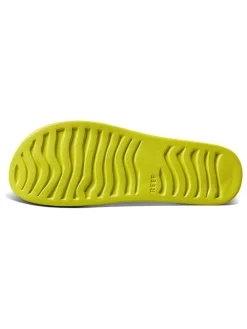 Slippers citroengroen