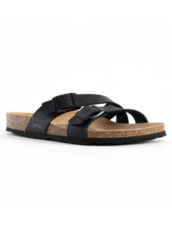 Slippers "Cleo" zwart