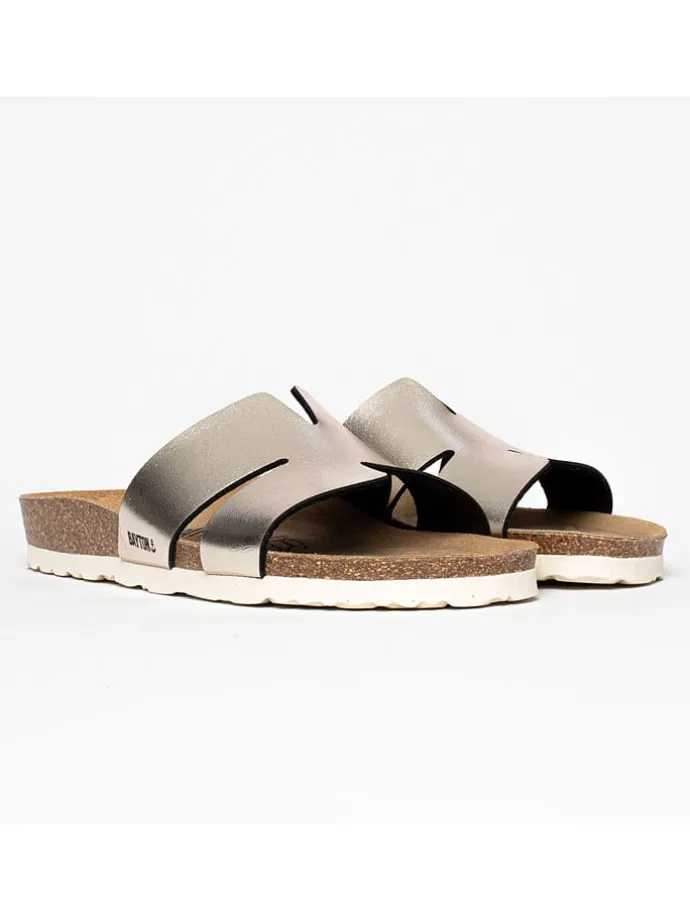 Slippers "Djone" goudkleurig