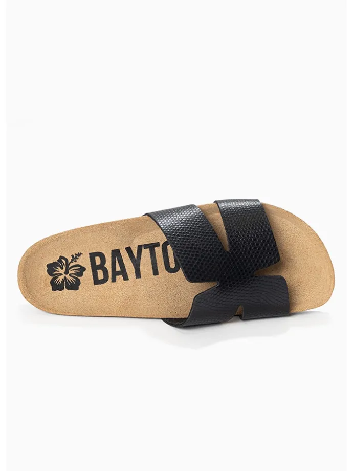 Slippers "Djone" zwart