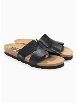 Slippers "Djone" zwart