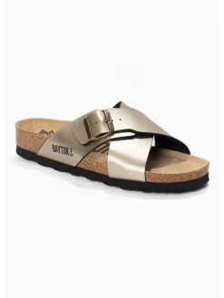Slippers "Era" goudkleurig