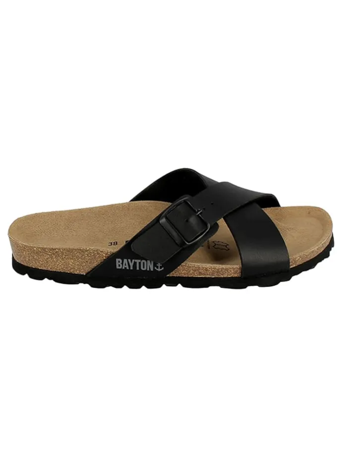 Slippers "Era" zwart