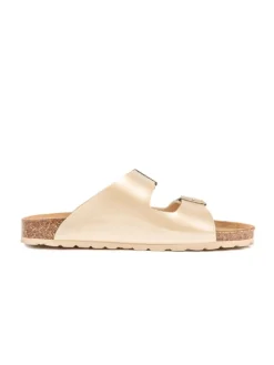 Slippers goudkleurig