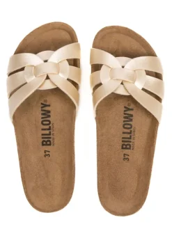 Slippers goudkleurig