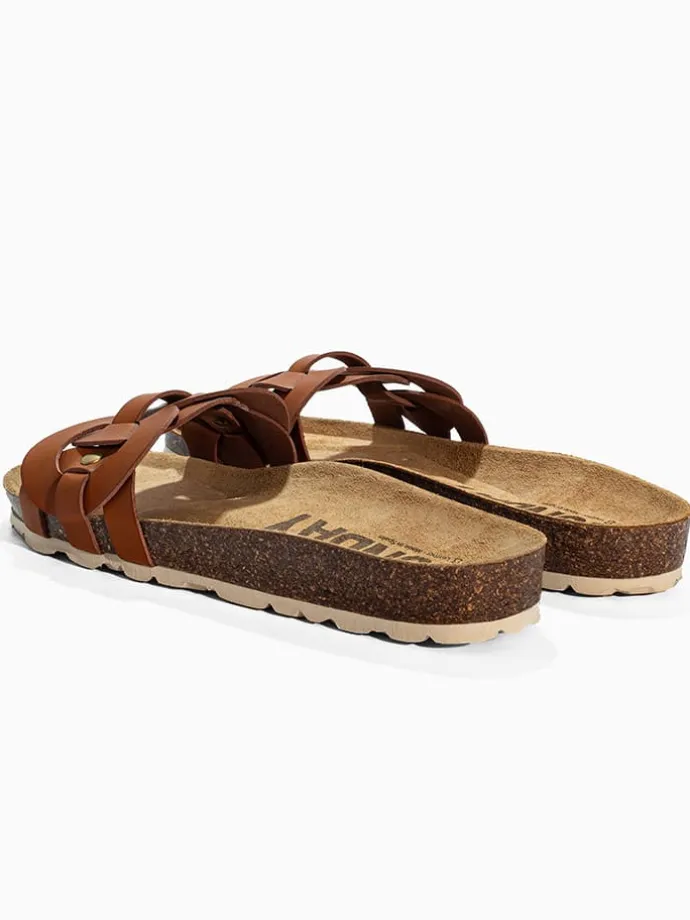 Slippers "Lazuli" bruin