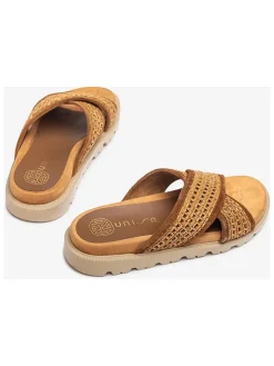 Slippers lichtbruin
