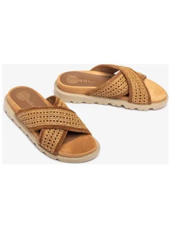 Slippers lichtbruin