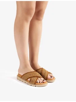 Slippers lichtbruin